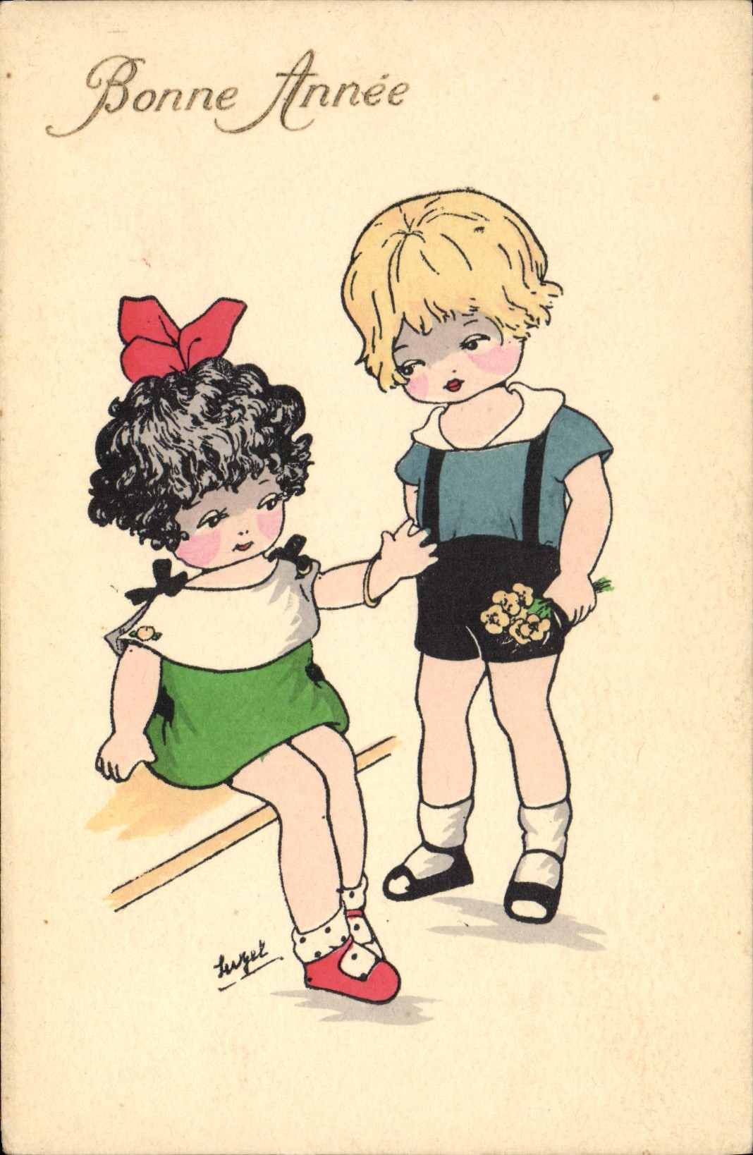 CPA Fantaisie Illustrateur Enfants