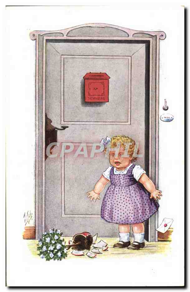 CPA Fantaisie Illustrateur Enfant