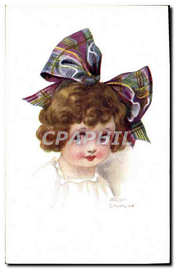 CPA Fantaisie Illustrateur Enfant Fred Spurgin