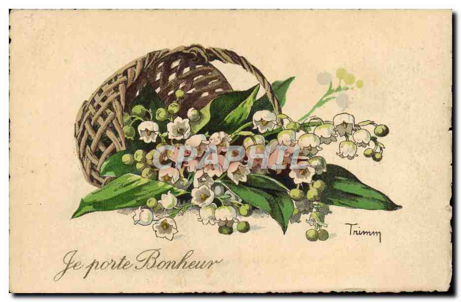 CPA Fantaisie Muguet 