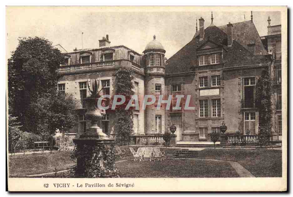 CPA Vichy Le Pavillon de Sevigne