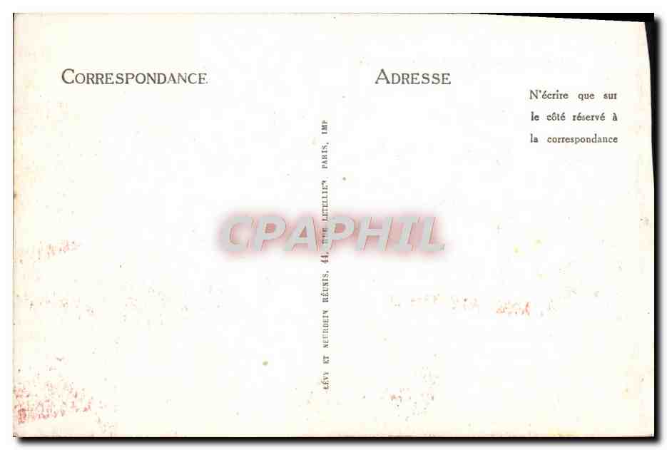 CPA Avignon Le Palais Des Papes — Verso