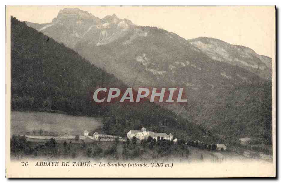 CPA Abbaye De Tamie La Sambuy 