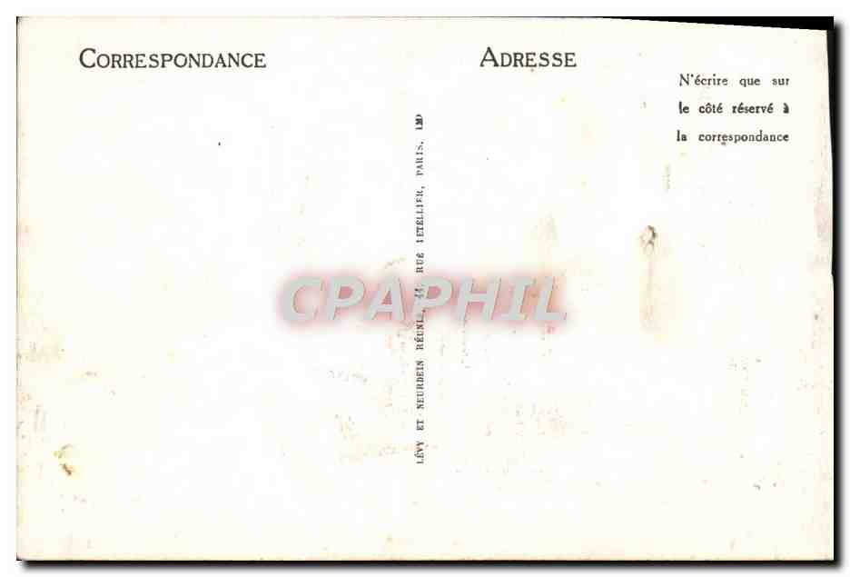 CPA Avignon Le Palais Des Pages — Verso