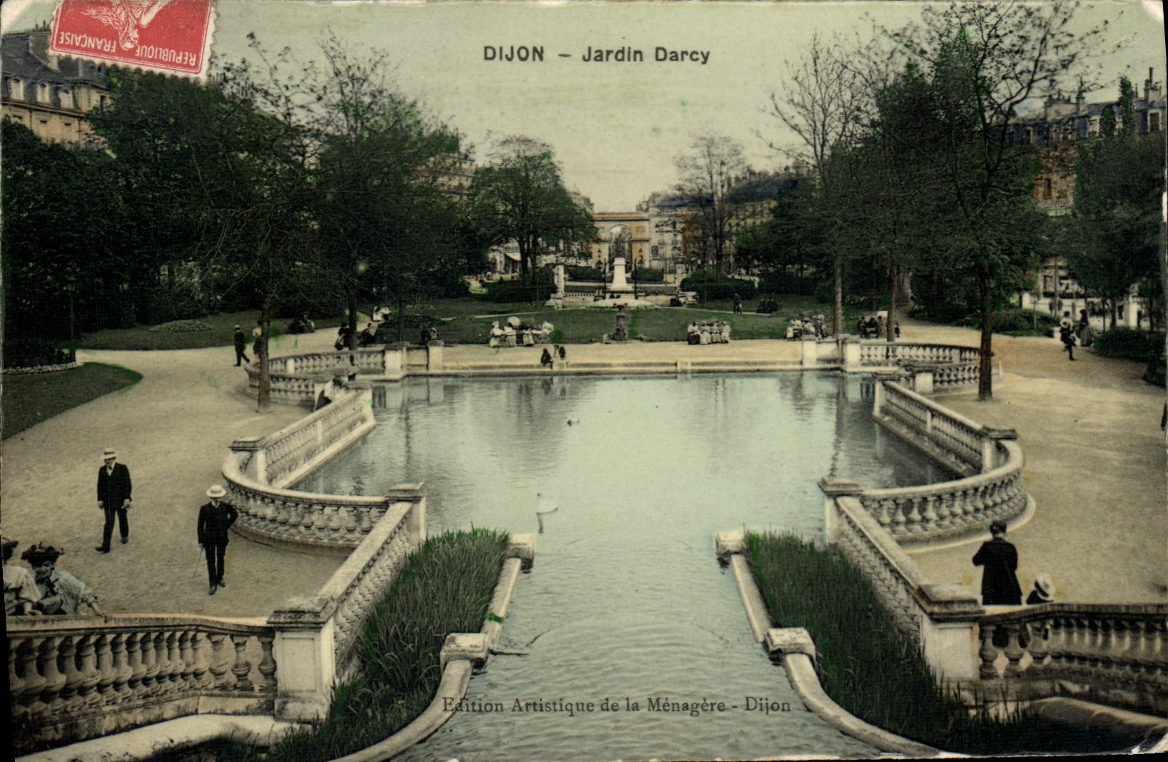 CPA Dijon Jardin Darcy