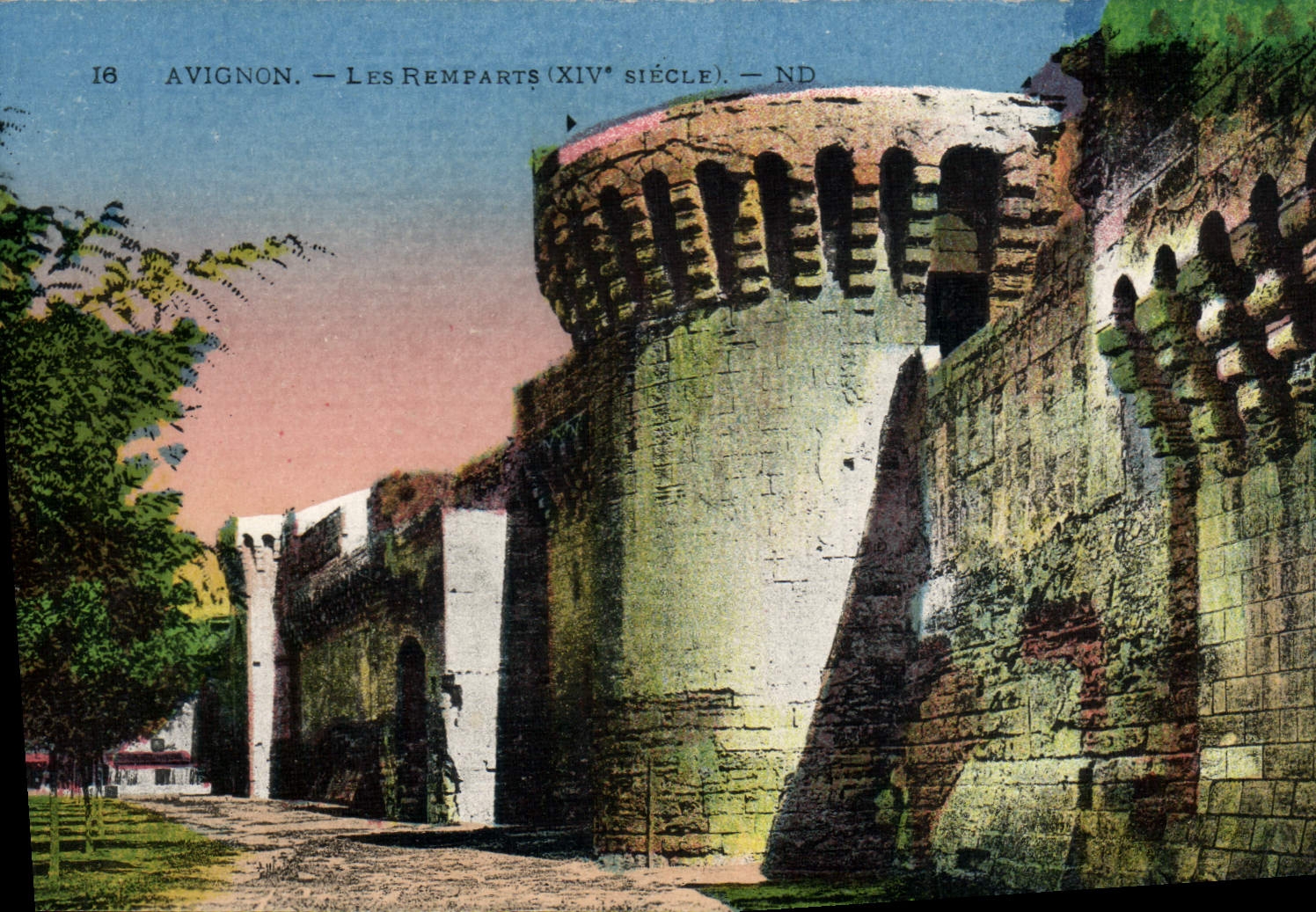 CPA Avignon Les Remparts 
