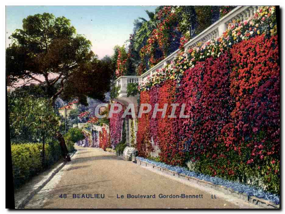 CPA Beauileu Le Boulevard Gordon Bennett