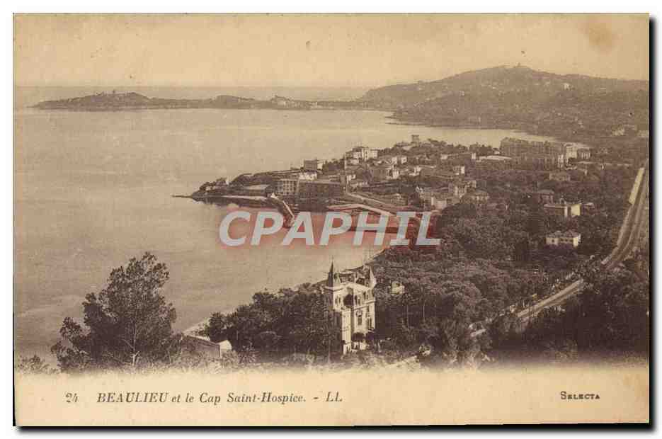 CPA Beauileu et le Cap Saint Hospice