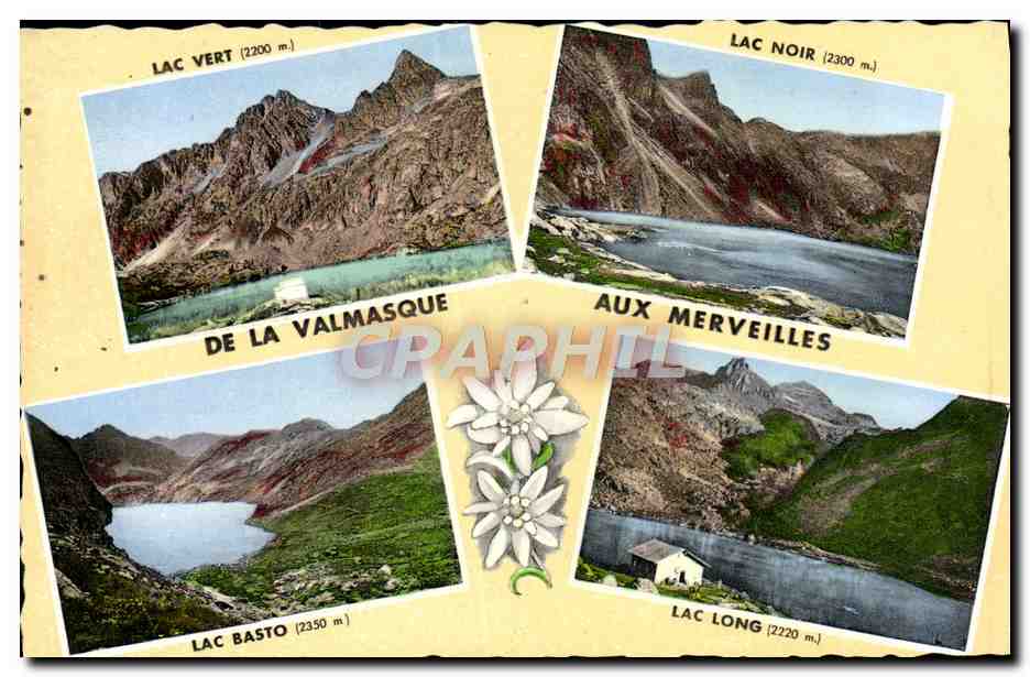 CPM Environs de Tende Excursion Region de la Valmasque et vallee des merveilles
