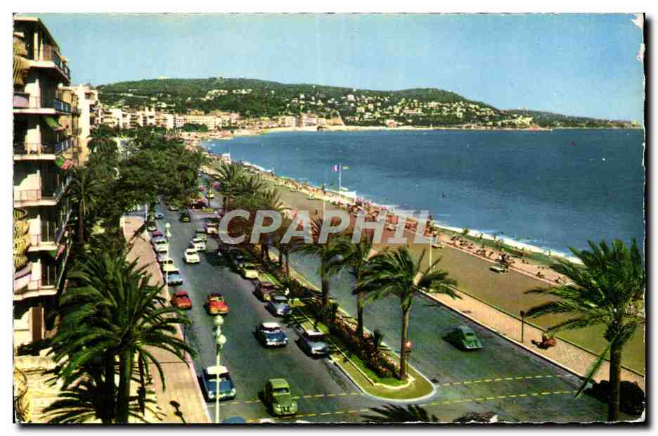CPM Nice La Promenade des Anglais Le Mont Boron
