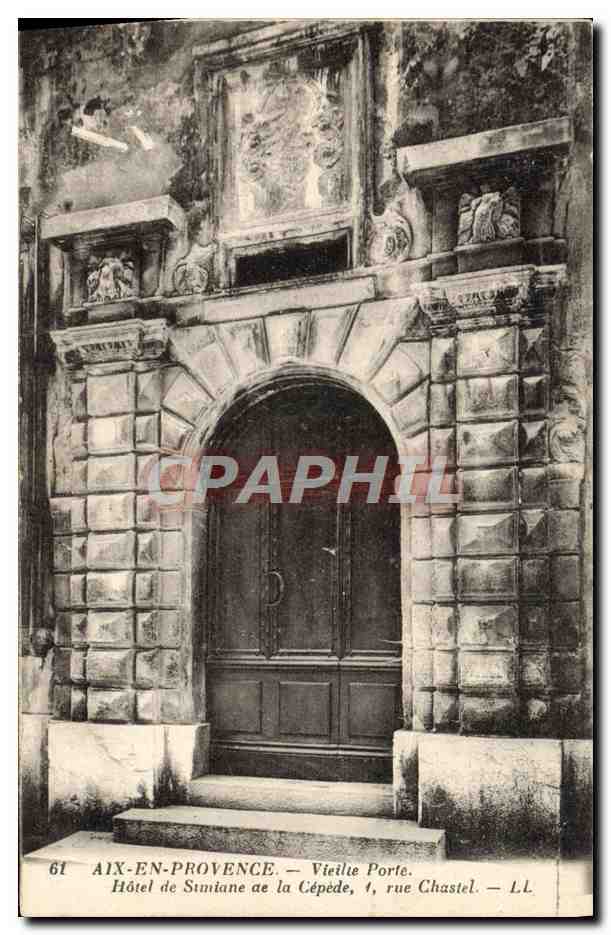 Aix-en-Provence — Alte Pforte — Hôtel de Simiane de la Cépède, 1, Chastelstraße — LL