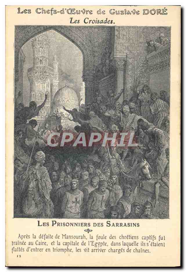 Les Prisonniers des Sarrasins — Les Chefs-d'Œuvre de Gustave DORÉ — Série 12