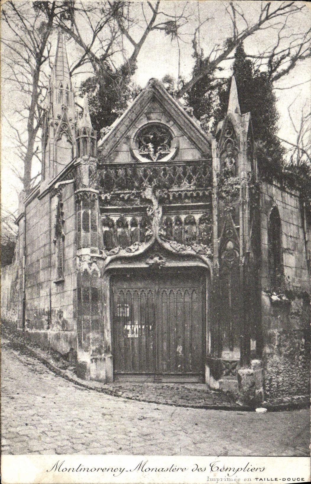 Montmorency - Monastère des Cœmpliers — Imprimée en Taille-Douce