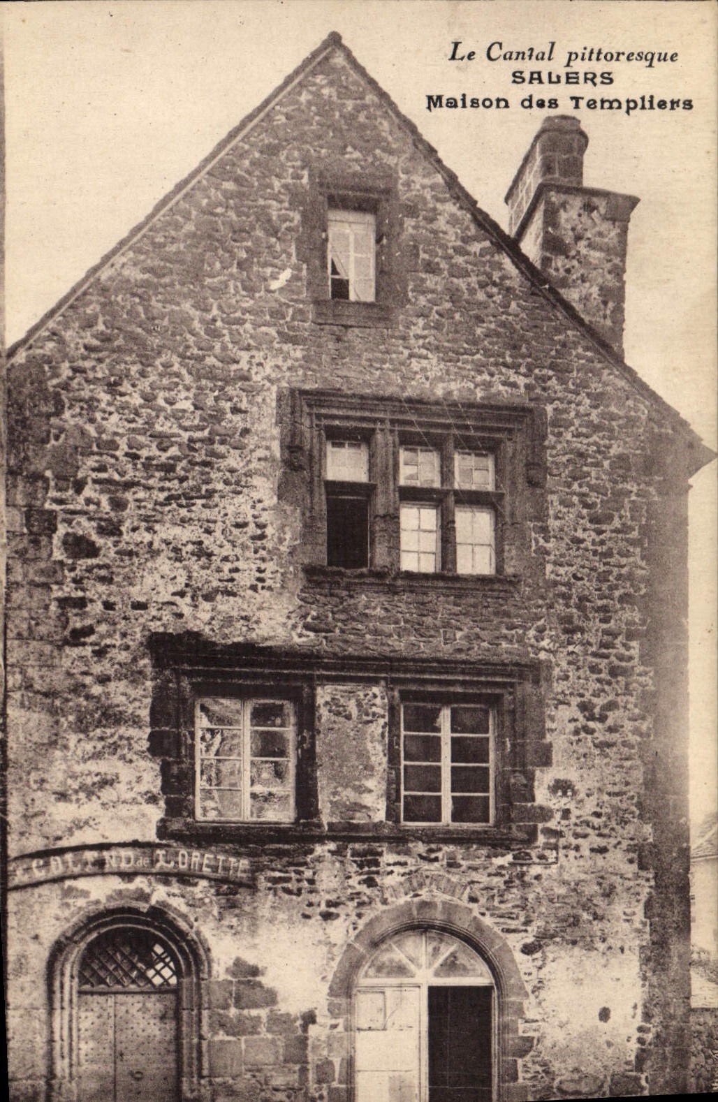 CPA Salers Maison des Templiers