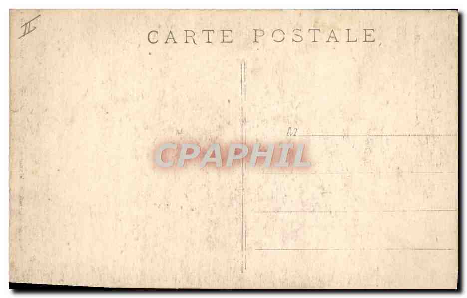 CPA Salers Maison des Templiers — Rückseite