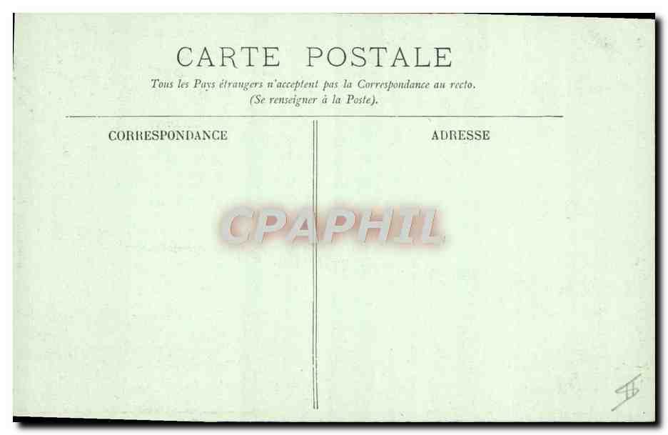 CPA Abbeville Ancien Refuge des Templiers  — Back