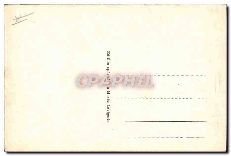 CPA Saint Louis Roi De France Templier Croise Croisades — Rückseite