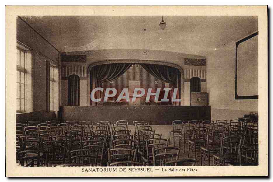 Sanatorium de Seyssuel — La Salle des Fêtes