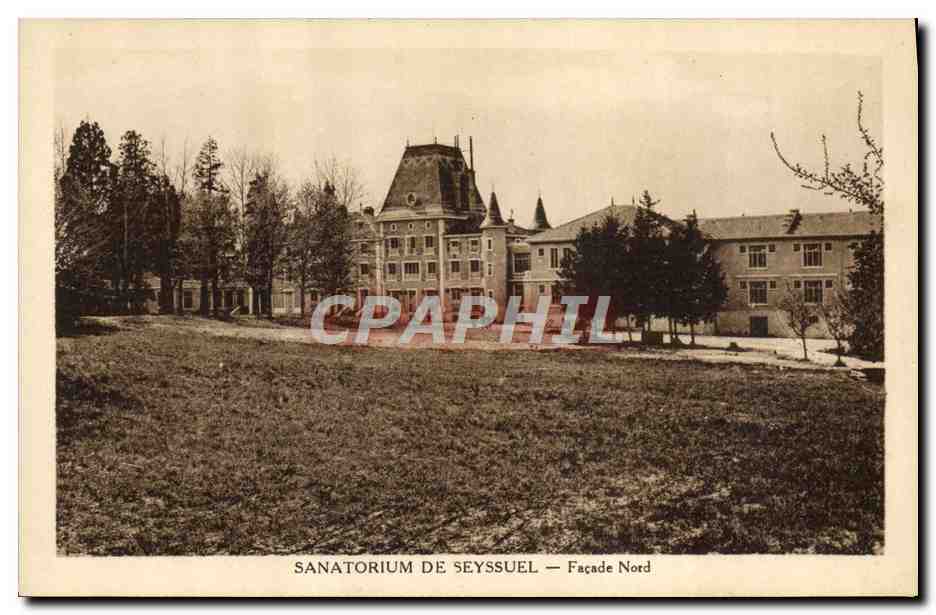 CPA Sanatorium De Seyssuel Facade Nord