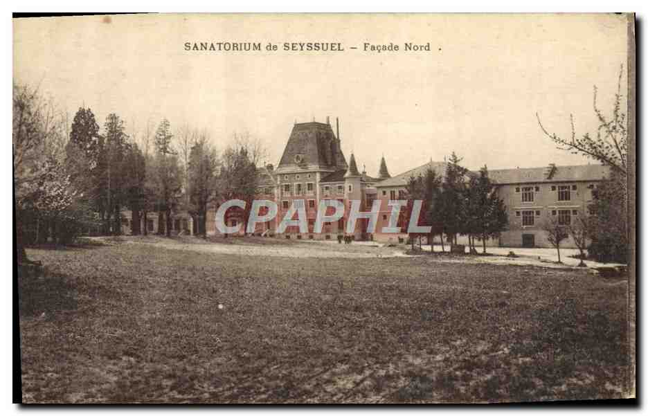 CPA Sanatorium De Seyssuel Facade Nord