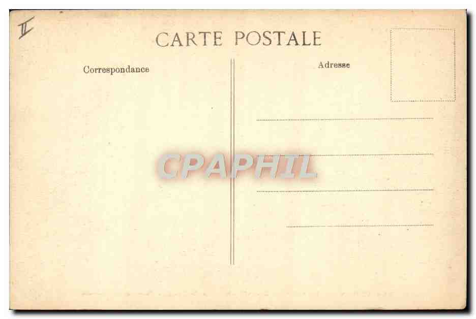 CPA Sanatorium de La Malmaison Rueil Une Terrasse d'alitement  — Rückseite