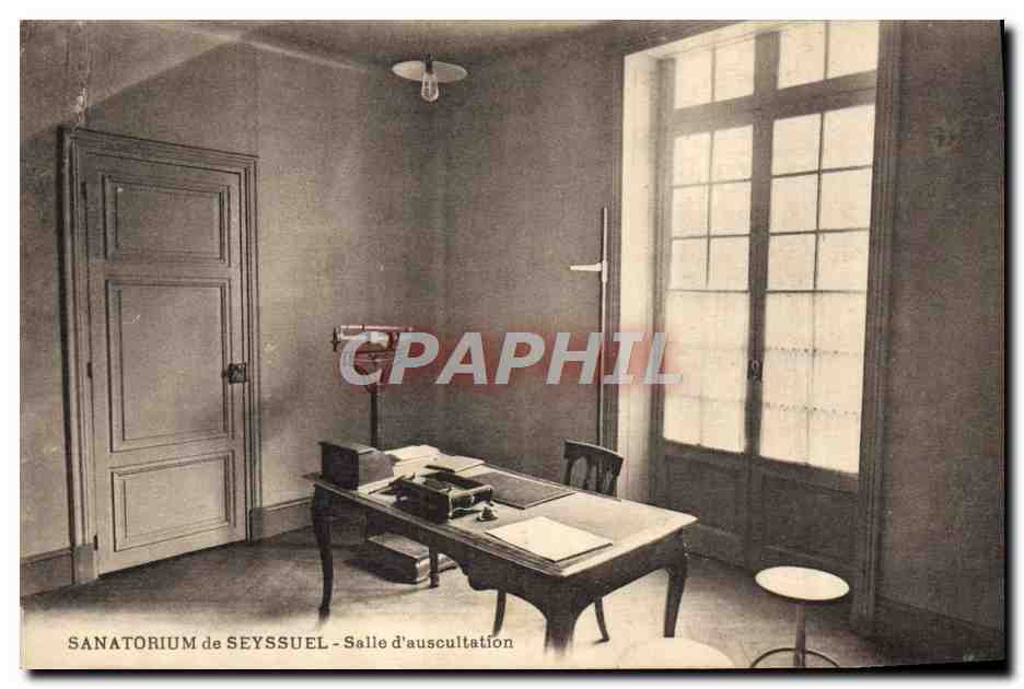 Sanatorium de Seyssuel - Salle d'auscultation — éditeur non identifié, n° de série non visible