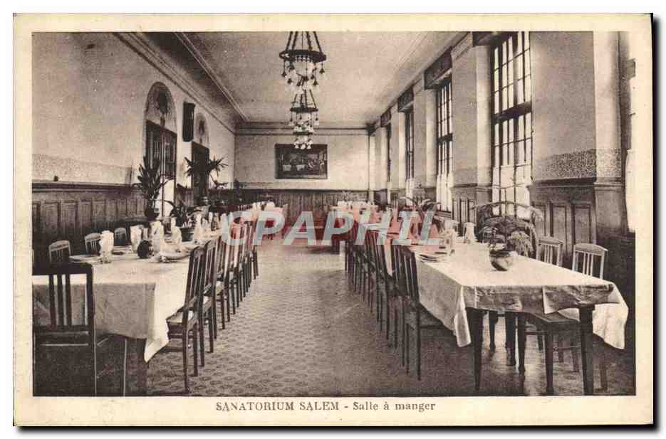 Sanatorium Salem - Salle à manger — éditeur inconnu, n° de série non visible