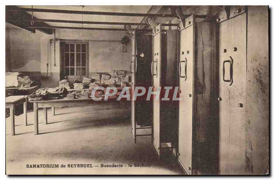 Sanatorium de Seyssuel — Buanderie — le Séchoir