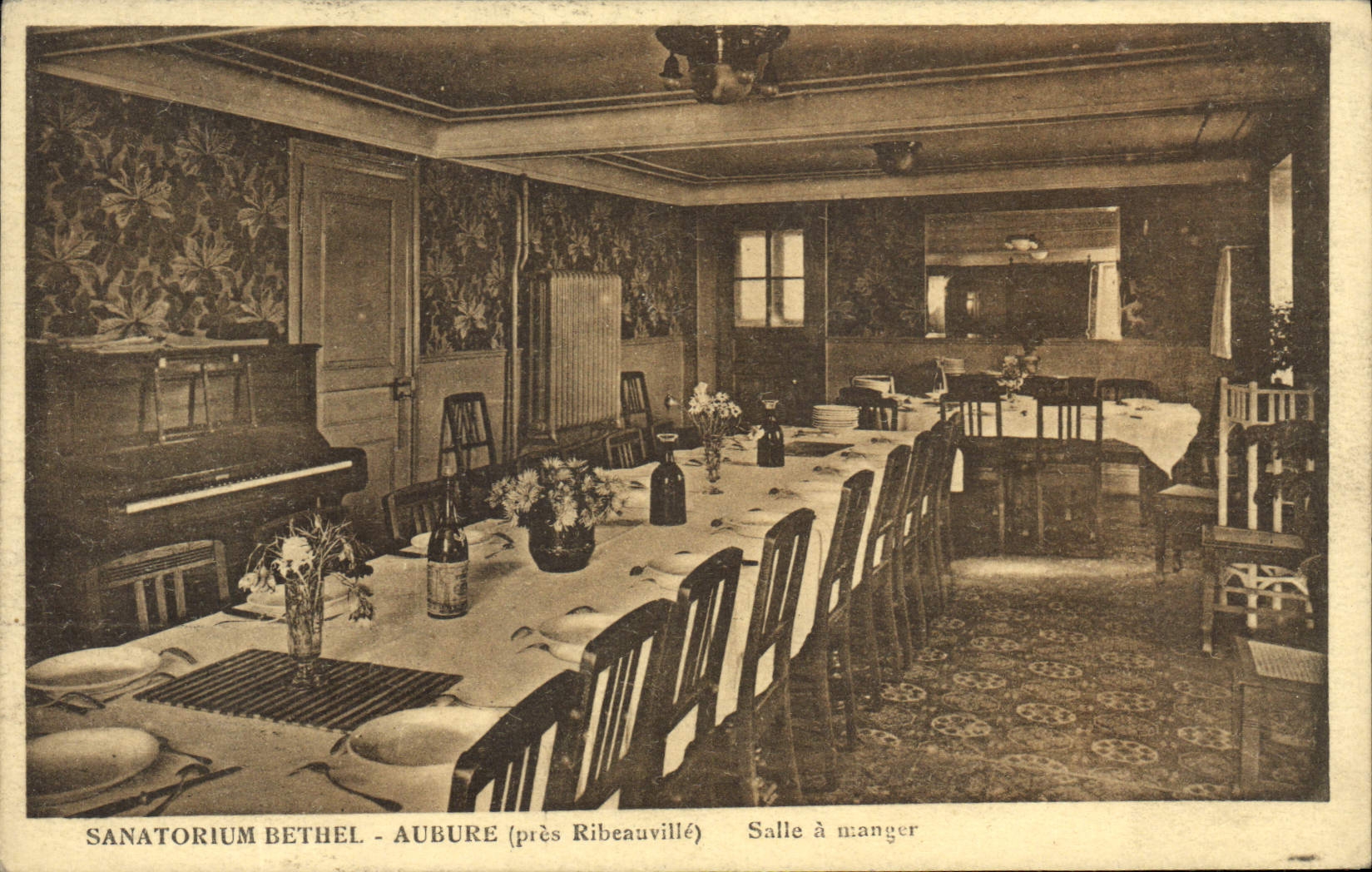 Sanatorium Bethel - Aubure (près Ribeauvillé) — Salle à manger — éditeur inconnu