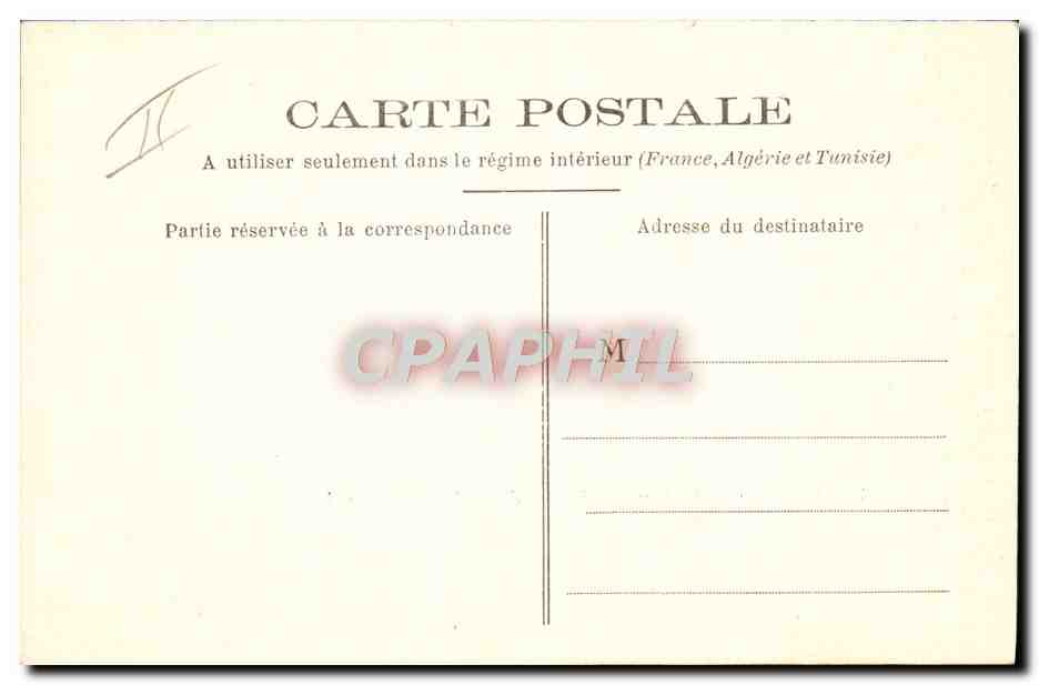 Saumur (M.-et-L.) — MM. les Ecuyers en grande tenue — Fr. Volcèr, série 70 — Verso