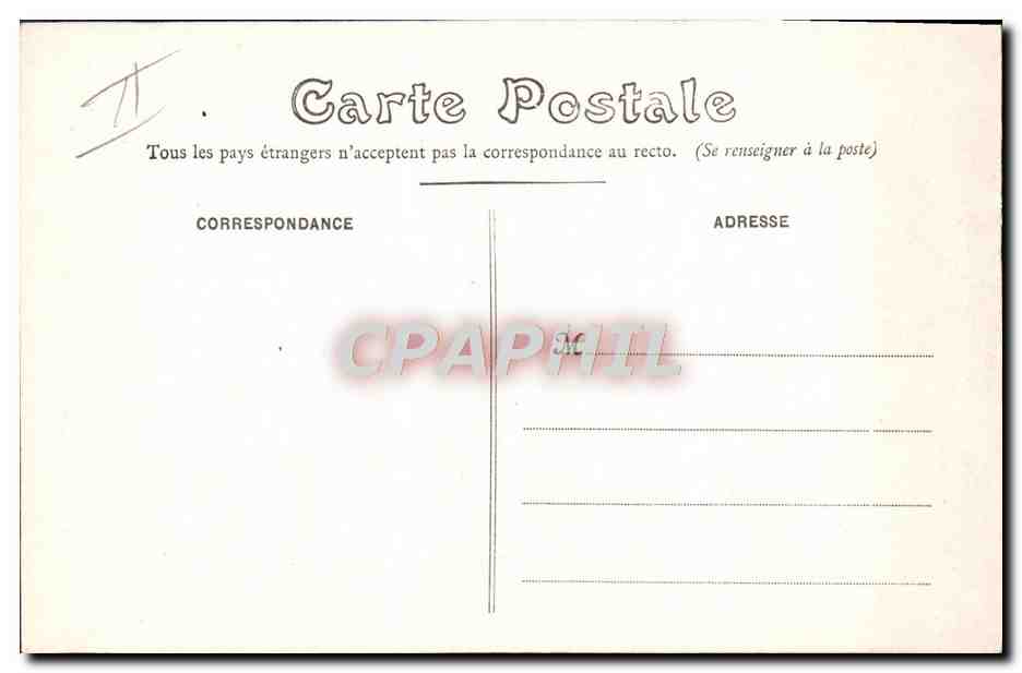 Saumur — Escuela de Caballería — Courbettes — Reverso