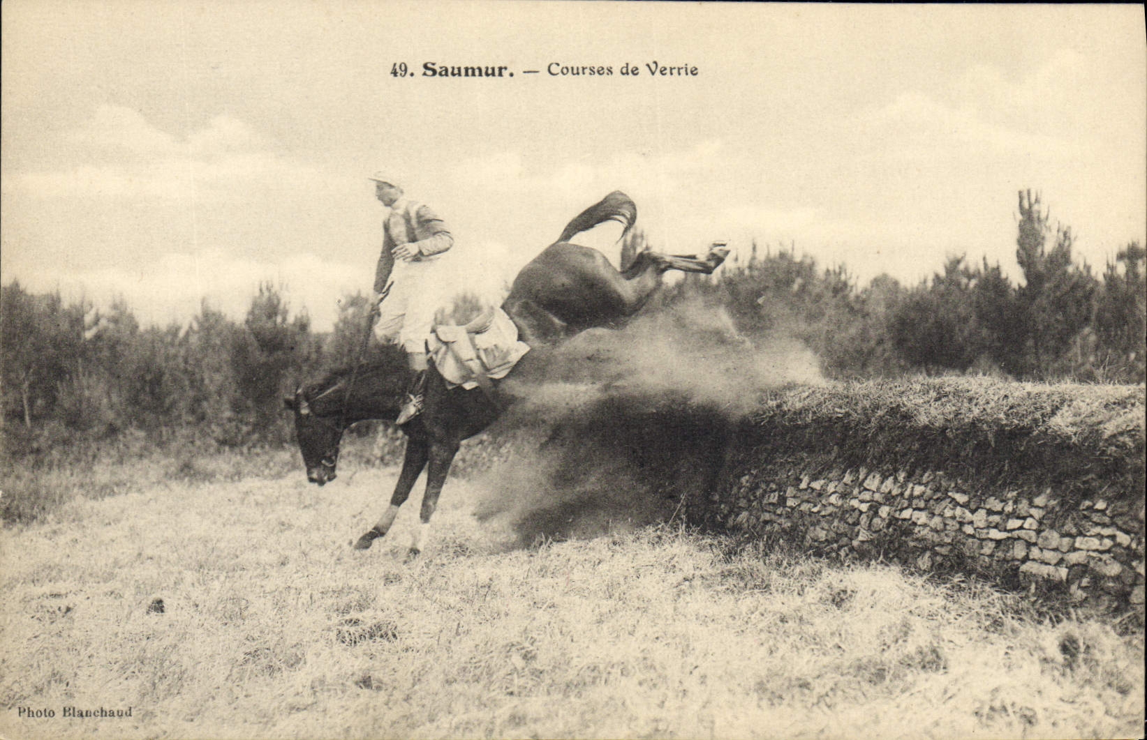 Saumur — Courses de Verrie — Photo Blanchaud