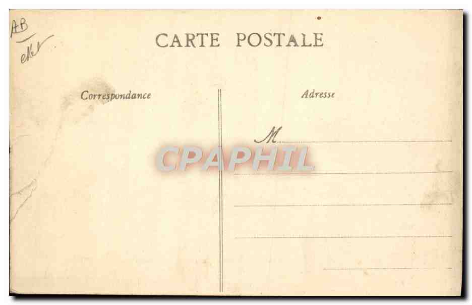 CPA Cheval Equitation Hippisme Saumur Ecole de cavalerie Croupade  — Verso