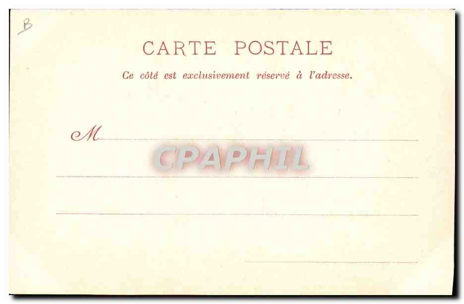 Saumur — Gran carrera — Salto de un foso — Editores C. Charter & Cie, Nancy — Reverso