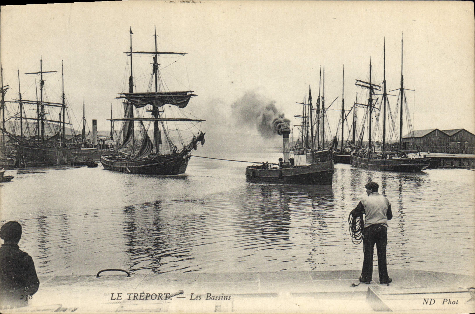 Le Tréport — Les Bassins — ND Phot