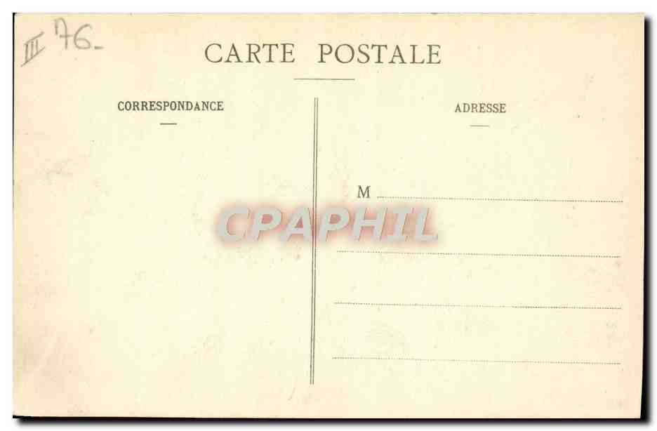 Le Havre — Sortie du Transatlantique La Savoie — C.V. 2069 — Achterkant