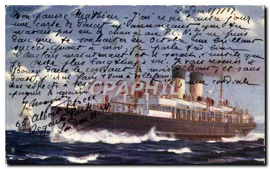 CPA Bateau SS Scotia 