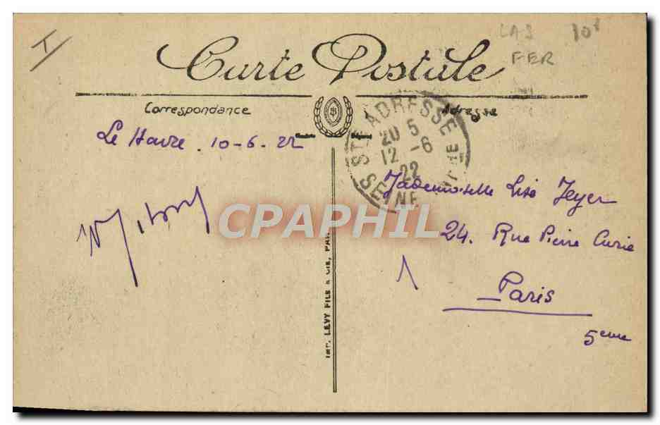 CPA Maillots de bains Femme Enfant Le premier bain  — Rückseite