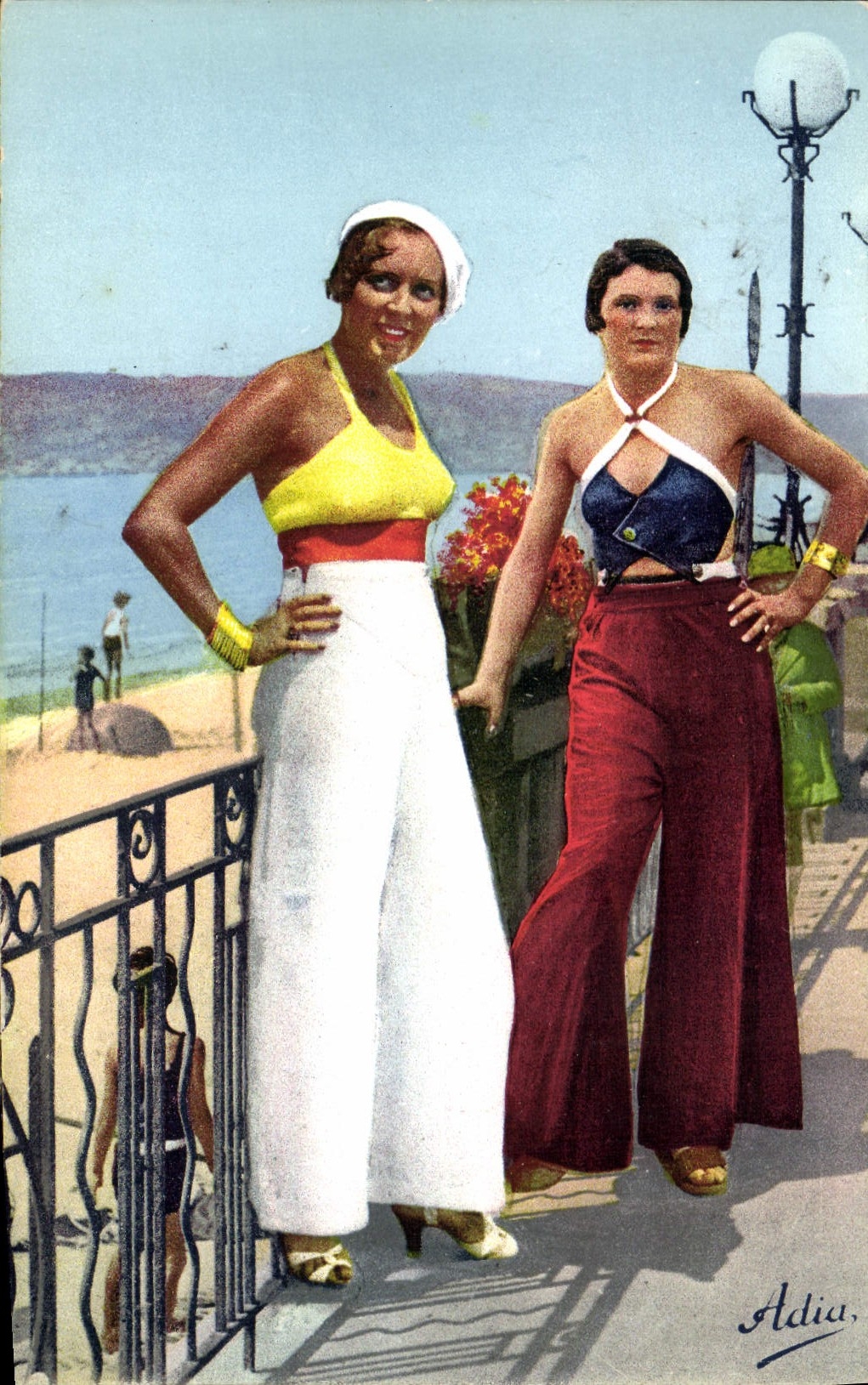 CPM Maillots de bains Femme Cote d'Azur Pyjamas