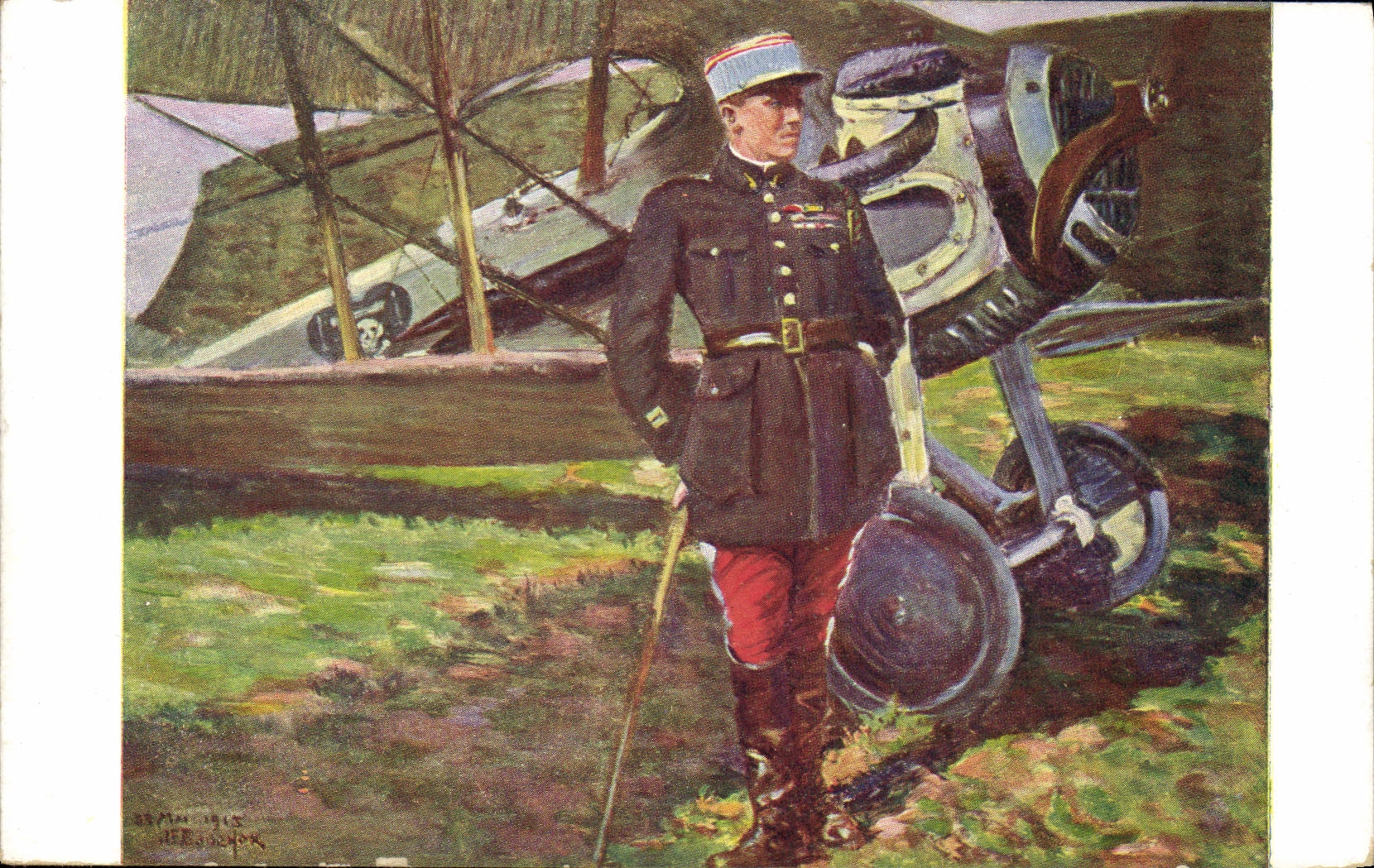 CPA Militaria Lieutenant Nungesser Bouchor