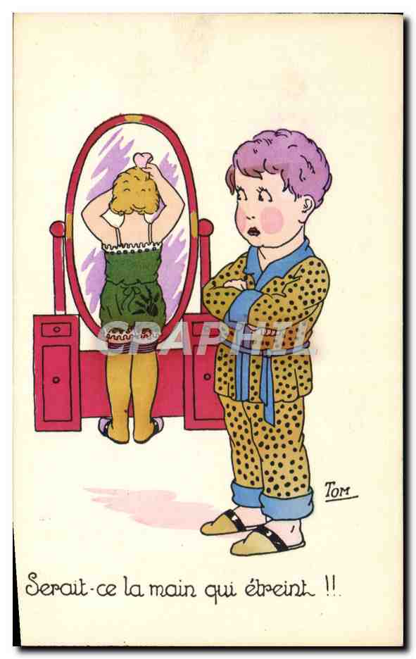 CPA Fantaisie Illustrateur Enfant Tom