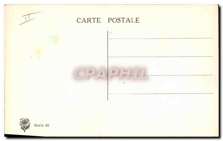 CPA Fantaisie Illustrateur Enfant Tom — Rückseite