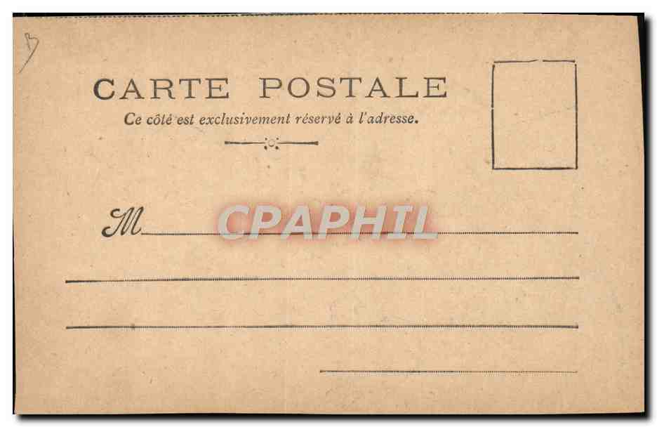 CPA Fantaisie Illustrateur Petits metiers de la rue Hommes sandwichs — Rückseite