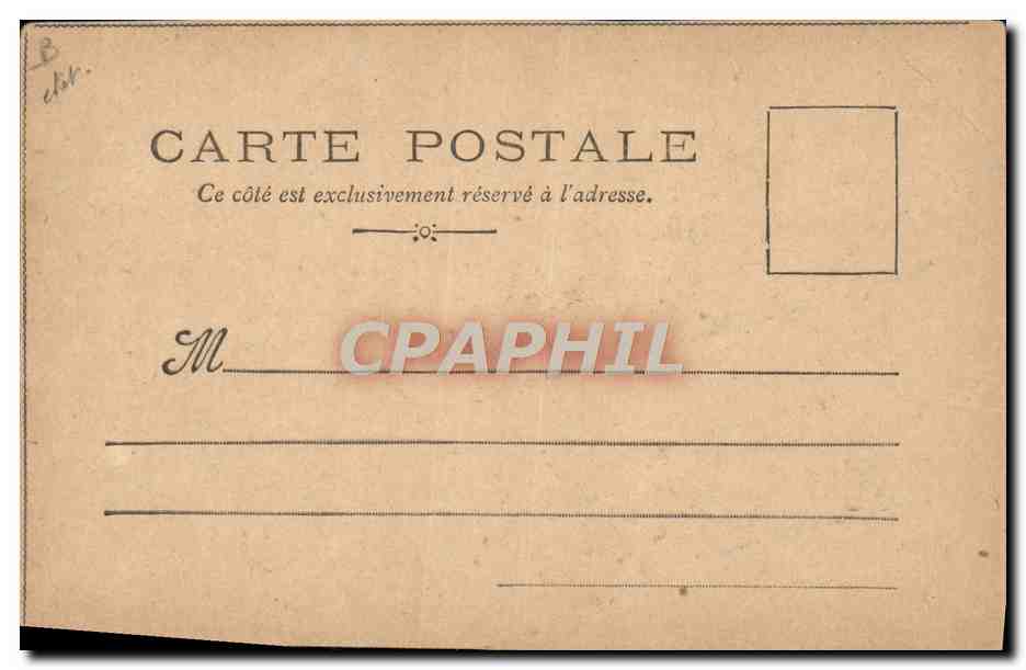 CPA Fantaisie Illustrateur Petits metiers de la rue Hommes sandwichs — Rückseite