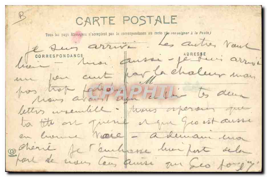 CPA Folklore Pyrenees Bethmalaises a la fontaine — Verso