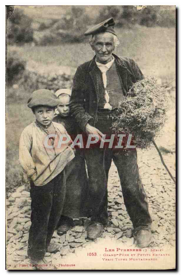 Les Pyrénées (3e série) - Grand-Père et Petits Enfants - Pont-Tarrouche Fr - Toulouse