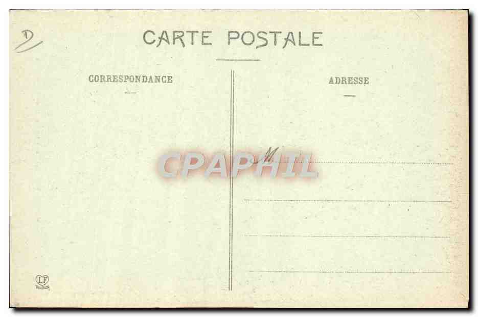 Cauterets - Laitière se rendant à la Ville — Postes de Laroque (n°285) — Verso