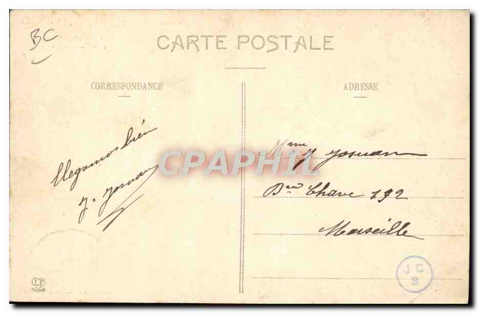 CPA Folklore Pyrenees Type de vieux berger pyreneen  — Verso