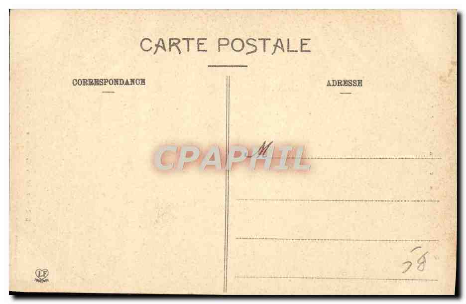 CPA Folklore Type de faucheur Montagnard Pyrenees — Verso