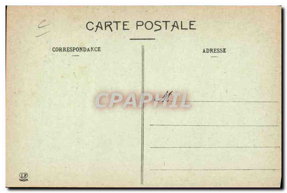 Type de Faucheur Montagnard — Lieu Pyrénées (2e Série) — Phototype Labouche Frères, Toulouse, n°862 — Verso